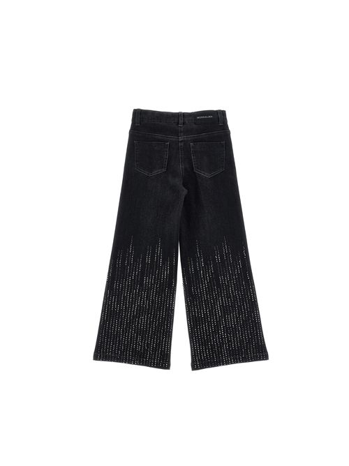 Pantalone, bambina, denim. MONNALISA | 79H400 80430031